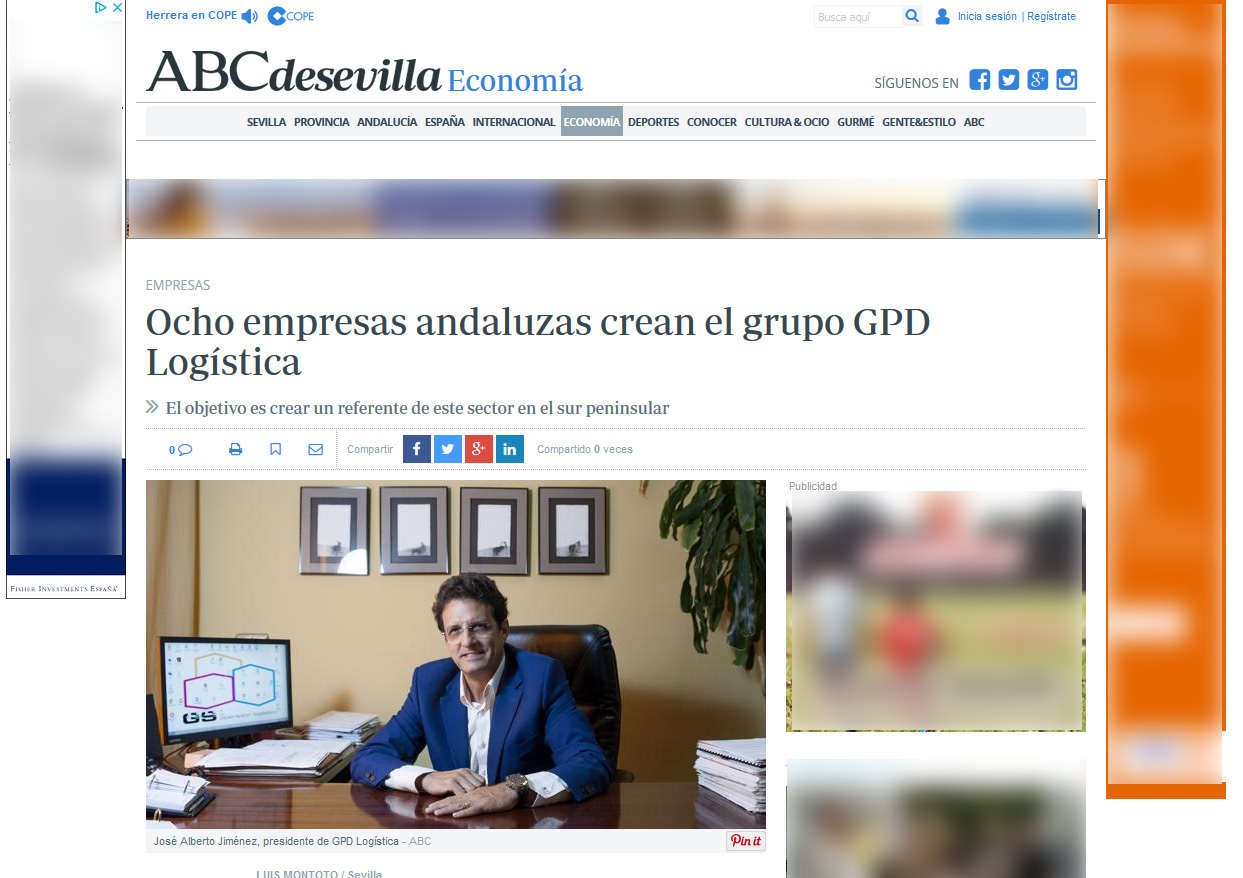 Noticia GPD en ABC Sevilla
